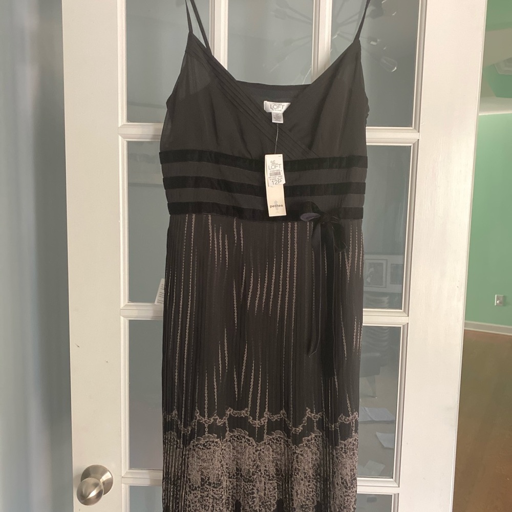 NWT The Loft Black Dress